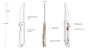 Ruike M121-TZ Titanium pocket knife